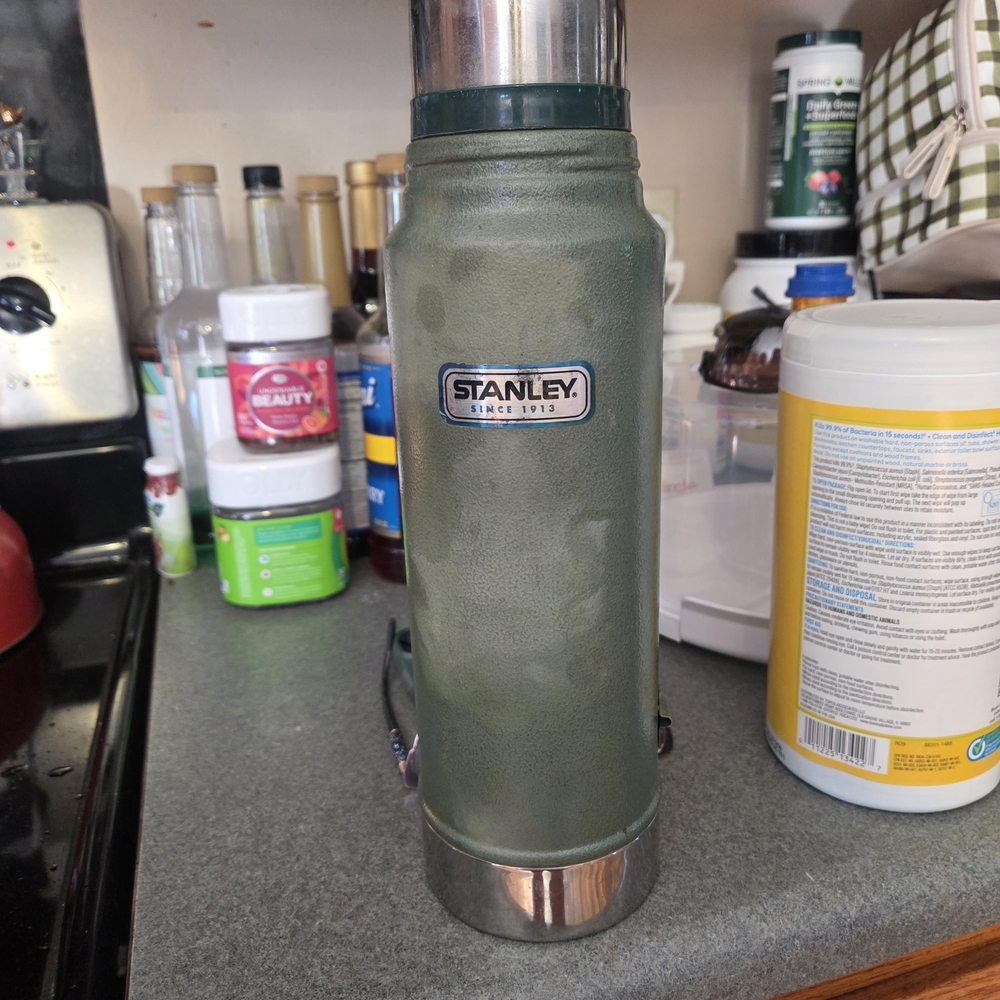 Stanley Classic Green Vacuum Bottle